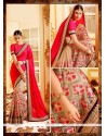 Transcendent Faux Chiffon Designer Saree