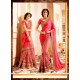 Baronial Net Patch Border Work Designer Saree