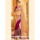 Ravishing Net Patch Border Work Designer Saree