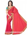 Monumental Faux Chiffon Designer Saree