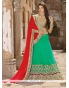 Fab Jacquard Lehenga Saree