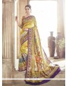 Staggering Print Work Designer Saree