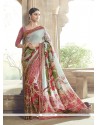 Sunshine Silk Multi Colour Designer Saree