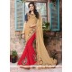 Strange Georgette Embroidered Work Designer Saree