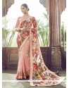 Artistic Patch Border Work Designer Saree