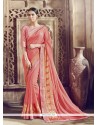 Awesome Embroidered Work Designer Saree