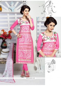 Stylish Pink Designer Suit