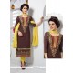 Splendid Patch Border Work Cotton Designer Suit