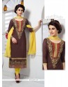 Splendid Patch Border Work Cotton Designer Suit