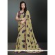 Remarkable Print Work Casual Saree