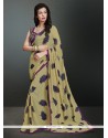 Remarkable Print Work Casual Saree