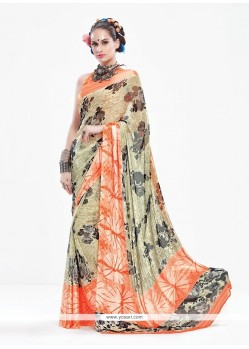 Masterly Casual Saree For Party