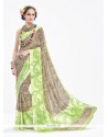 Imperial Green Casual Saree