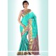 Tantalizing Art Silk Print Work Casual Saree