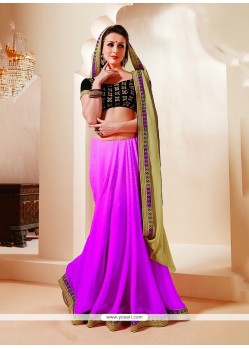 Sonorous Embroidered Work Georgette Designer Saree