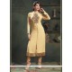 Epitome Beige Viscose Party Wear Kurti