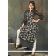 Sophisticated Viscose Black Party Wear Kurti