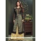 Hypnotic Embroidered Work Viscose Black Party Wear Kurti