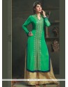 Tiptop Green Party Wear Kurti