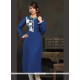 Preferable Embroidered Work Viscose Party Wear Kurti