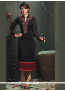 Precious Embroidered Work Party Wear Kurti