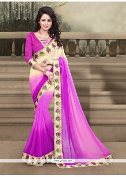 Dilettante Georgette Designer Saree