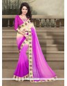 Dilettante Georgette Designer Saree