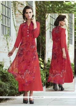 Awesome Georgette Party Wear Kurti
