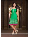 Absorbing Embroidered Work Party Wear Kurti