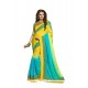 Angelic Faux Crepe Embroidered Work Classic Designer Saree