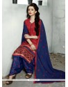 Marvelous Red Trendy Punjabi patiala Suits