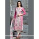 Absorbing Pink Churidar Designer Suit