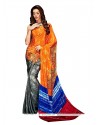 Deserving Crepe Silk Multi Colour Casual Saree