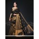 Patch Border Handloom Silk Designer Saree In Black