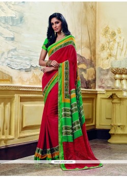 Beautiful Printed Saree For Party