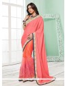 Fine Pink Silk Classic Saree