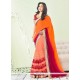 Eye-catchy Embroidered Work Georgette Classic Saree