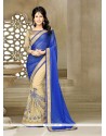Angelic Georgette Patch Border Work Classic Saree