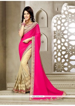 Refreshing Embroidered Work Classic Saree