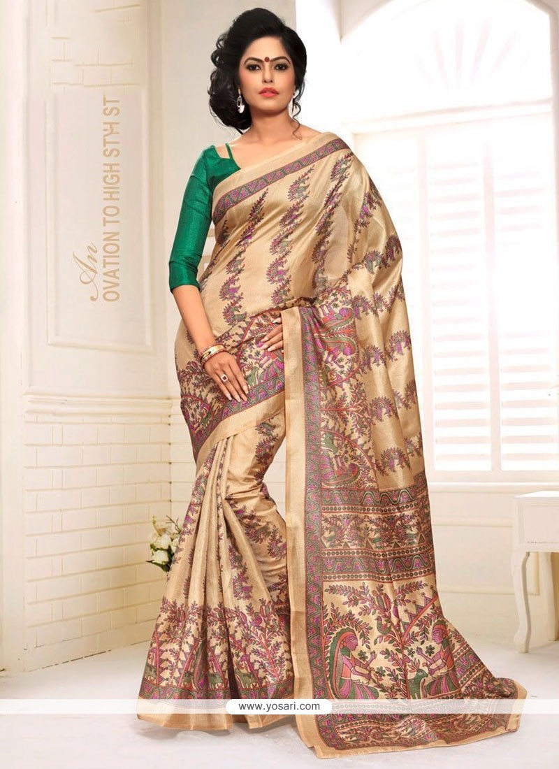 Elegant Silk Casual Saree