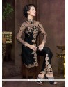 Glorious Embroidered Work Pant Style Suit