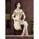 Stunning Net Embroidered Work Pant Style Suit