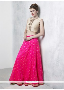 Sorcerous Hot Pink Designer Lehenga Choli
