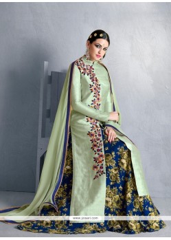 Zesty Bhagalpuri Silk Designer Lehenga Choli