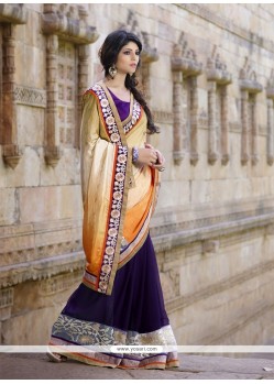 Exceptional Fancy Fabric Patch Border Work Classic Saree