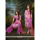 Imperial Multi Colour Cotton Satin Churidar Designer Suit