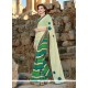 Versatile Green Printed Saree