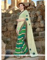 Versatile Green Printed Saree