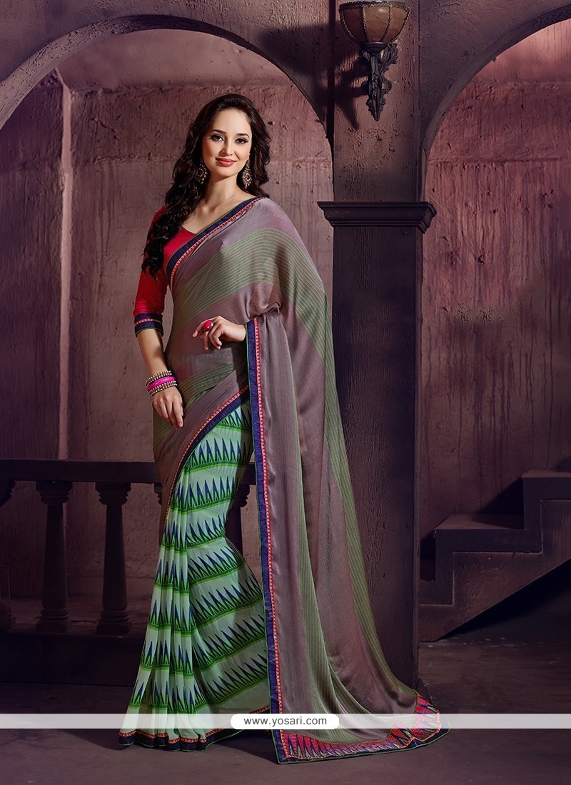 Honourable Printed Saree For Festival