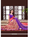 Compelling Multi Colour Patch Border Work Georgette Printed Saree